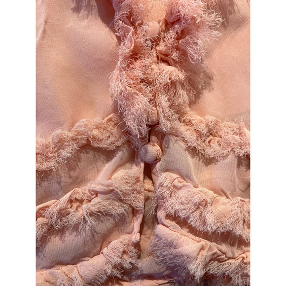 Charlotte Russe BOHO Crop Top Button Up - Picture 7 of 7